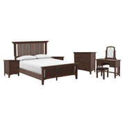 Modern Mission Queen Bedroom Set - Vintage Oak