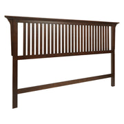 Modern Mission King Headboard - Vintage Oak