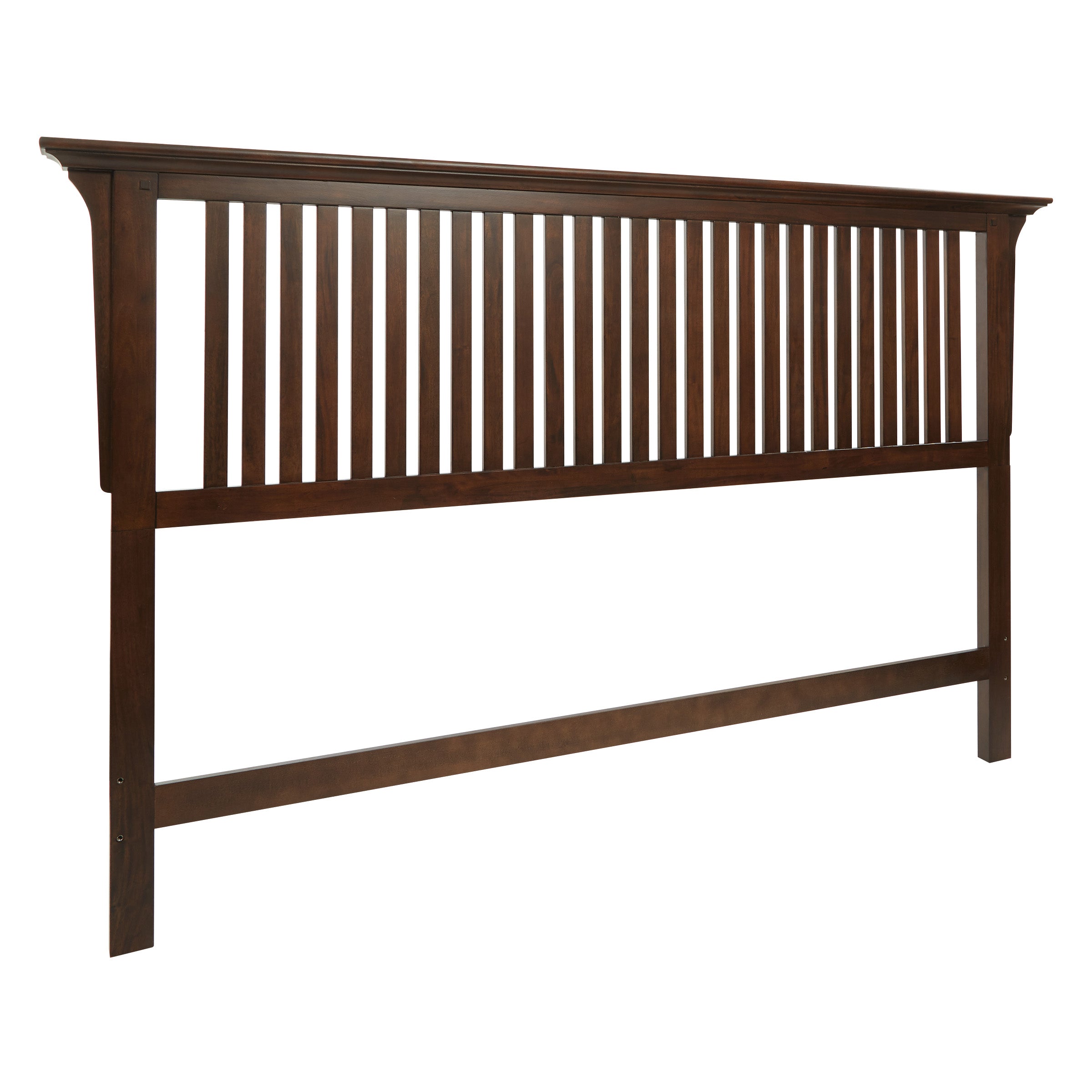 Modern Mission King Headboard - Vintage Oak