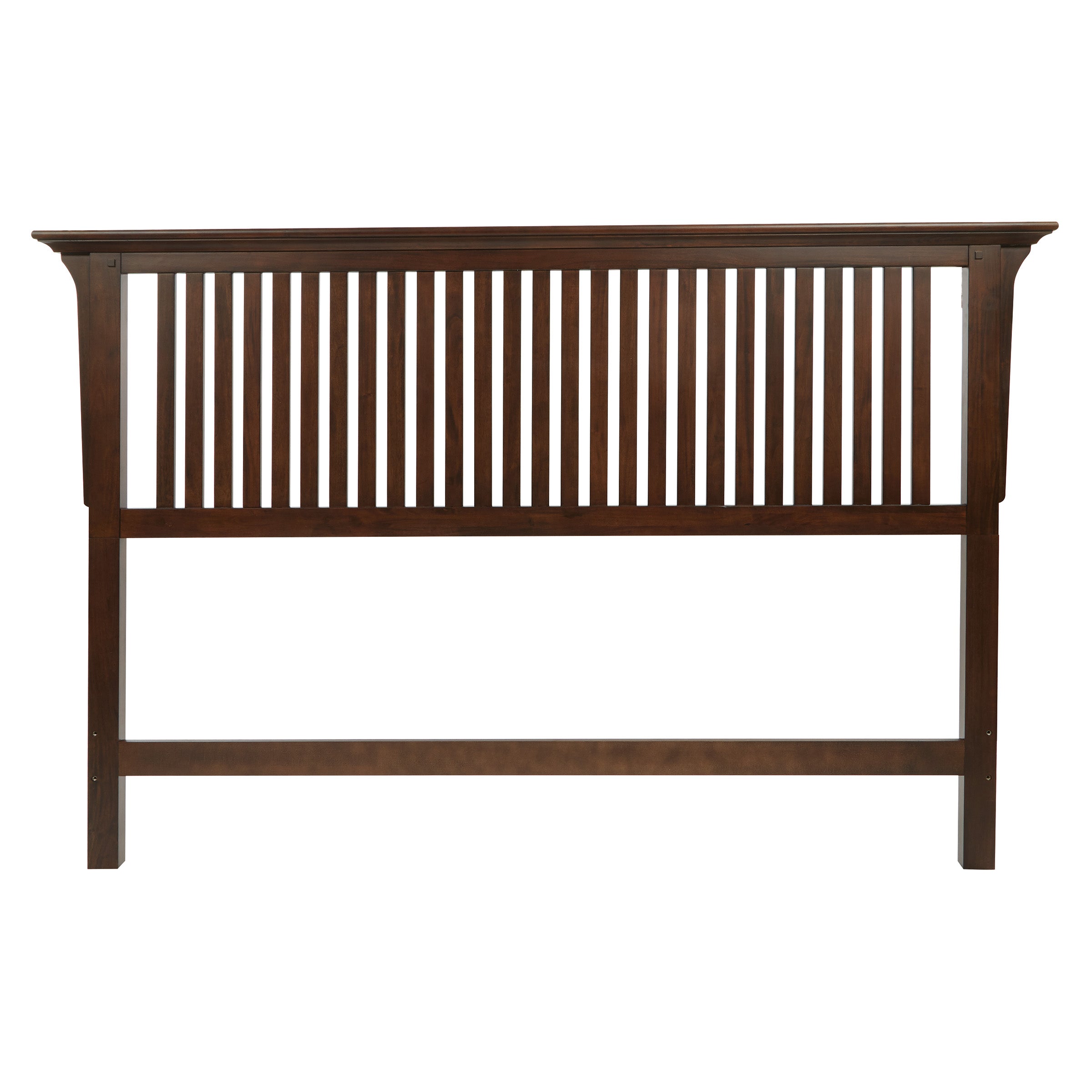 Modern Mission King Headboard - Vintage Oak