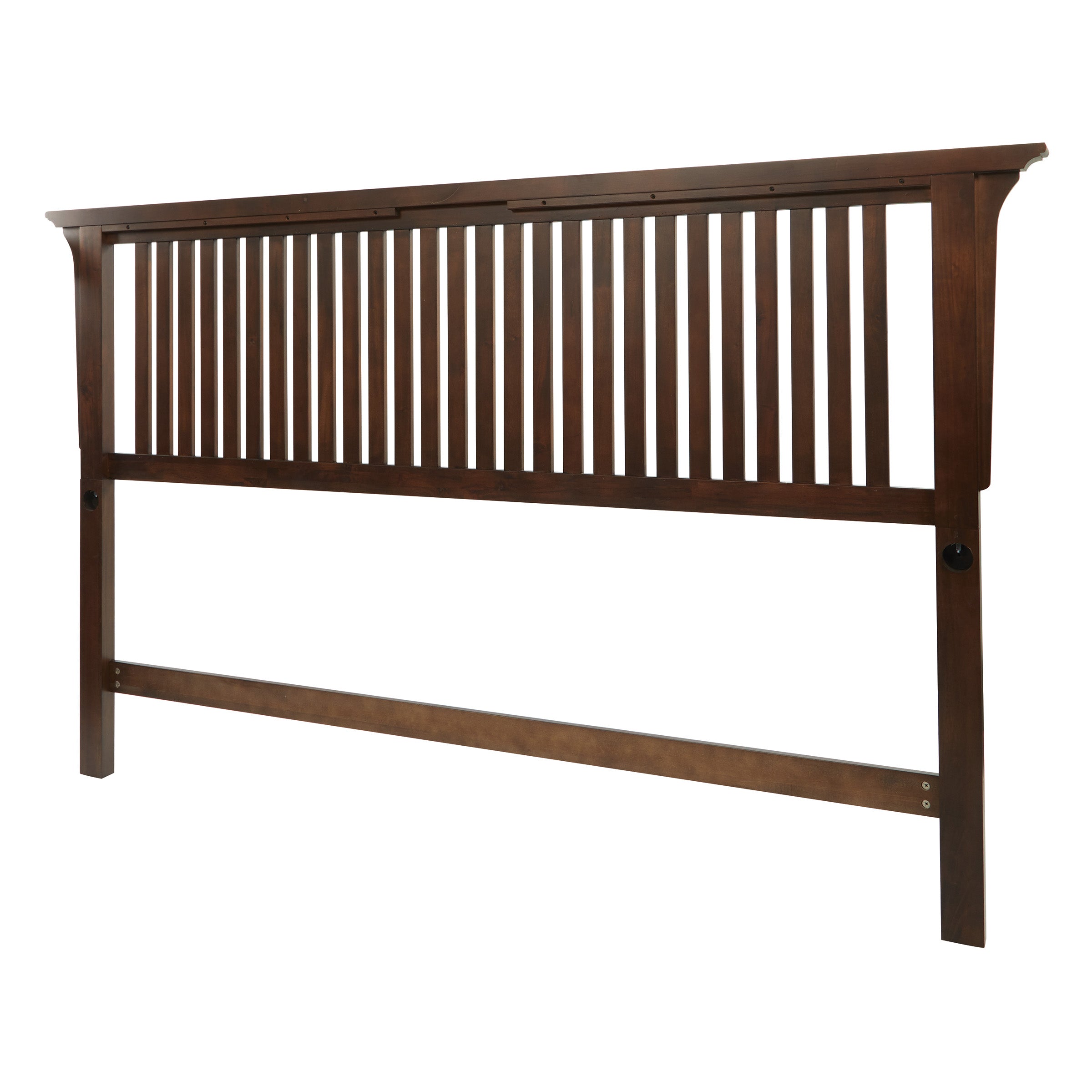 Modern Mission King Headboard - Vintage Oak