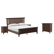 Modern Mission King Bedroom Set - Vintage Oak