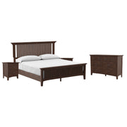 Modern Mission King Bedroom Set - Vintage Oak