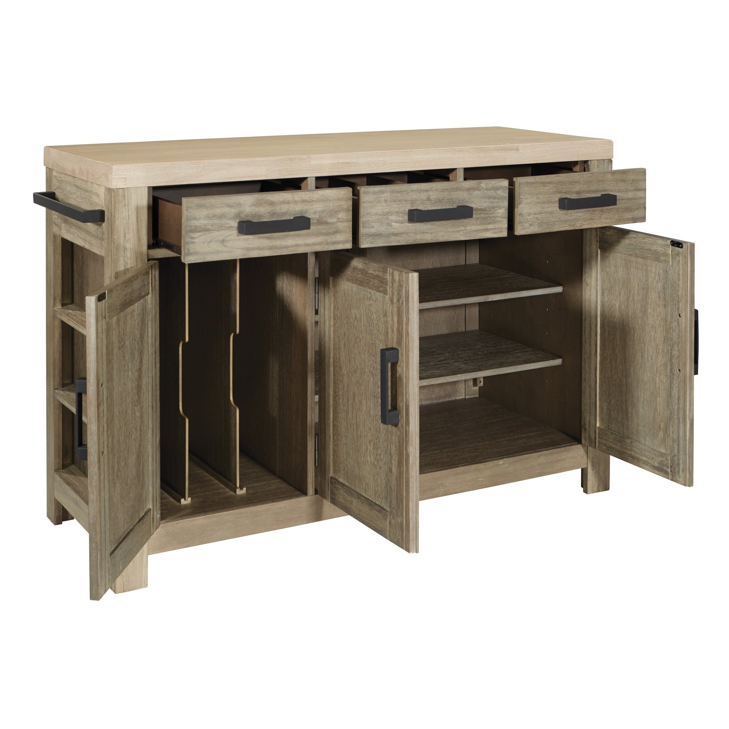 Cocina Kitchen Island - Brown