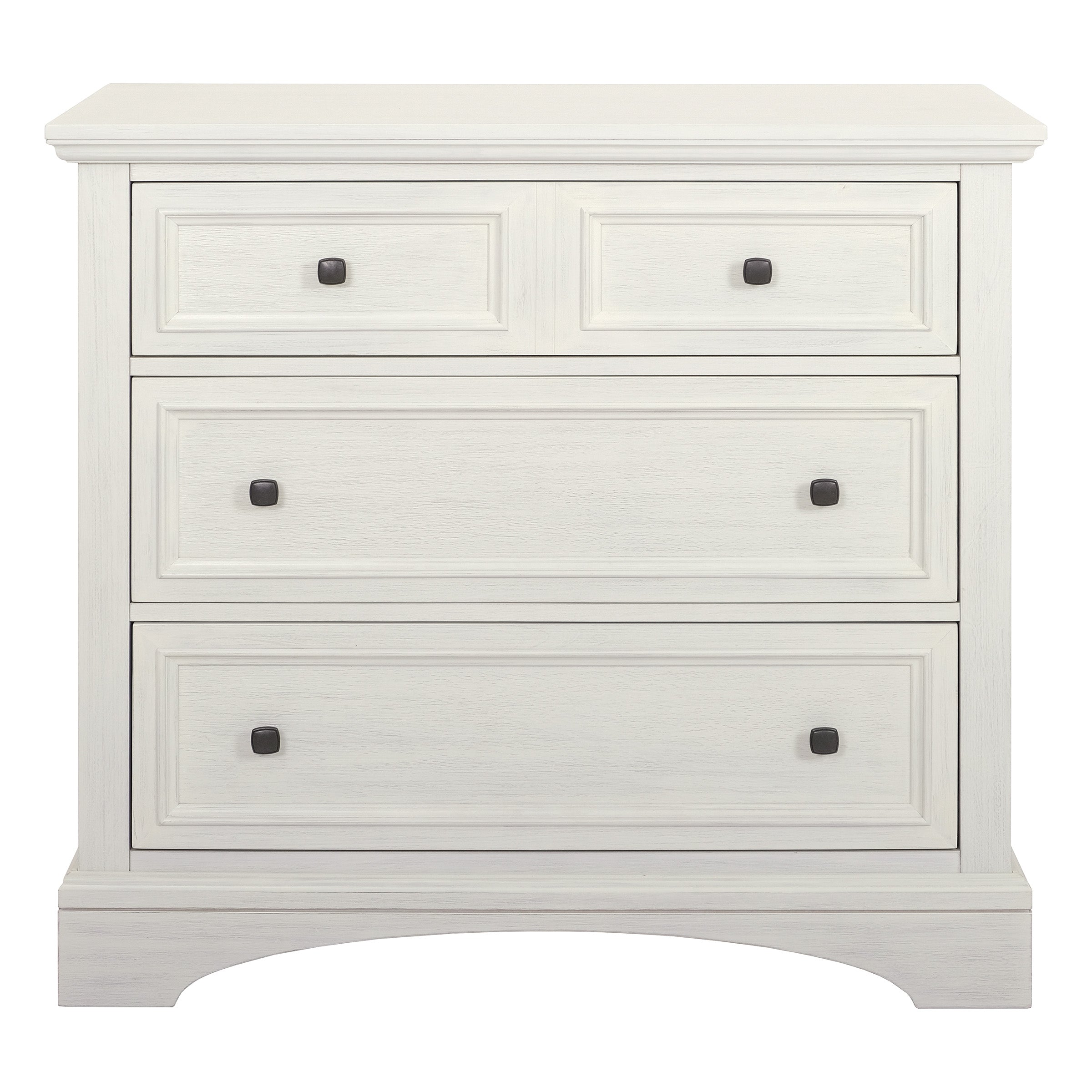 Farmhouse Basics 3 Drawer Chest - Rustic White