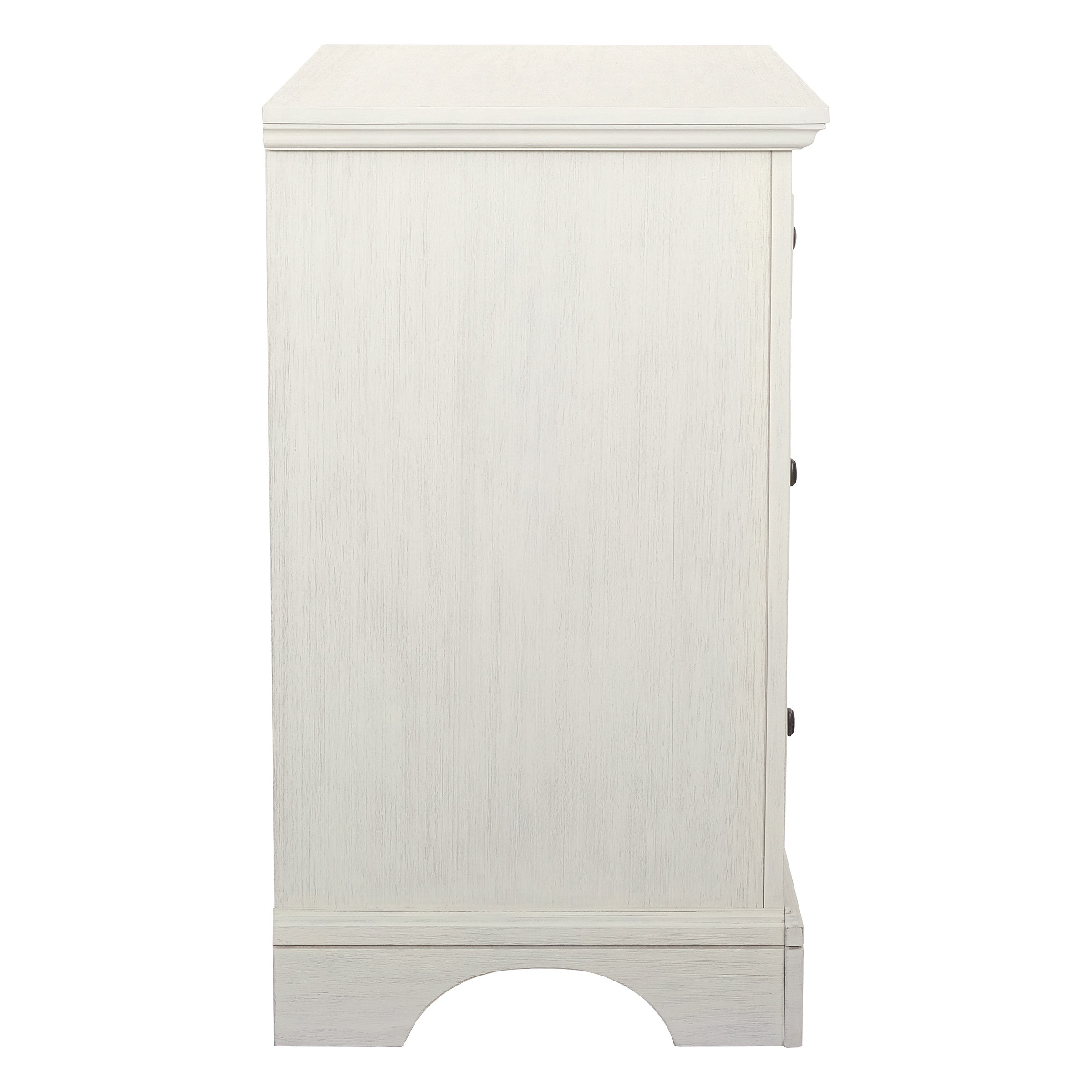 Farmhouse Basics 3 Drawer Chest - Rustic White