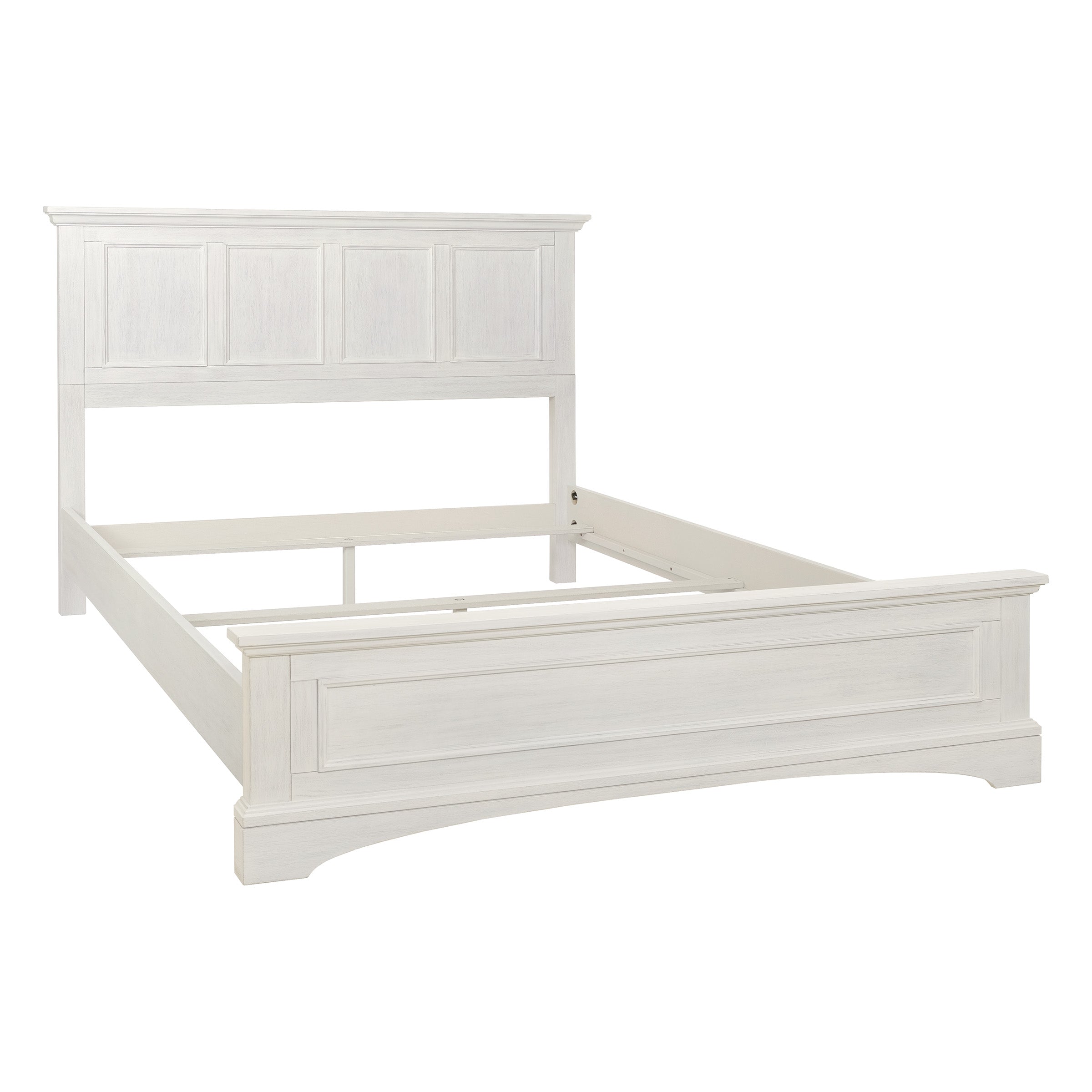 Farmhouse Basics Queen Bed Set - Rustic White