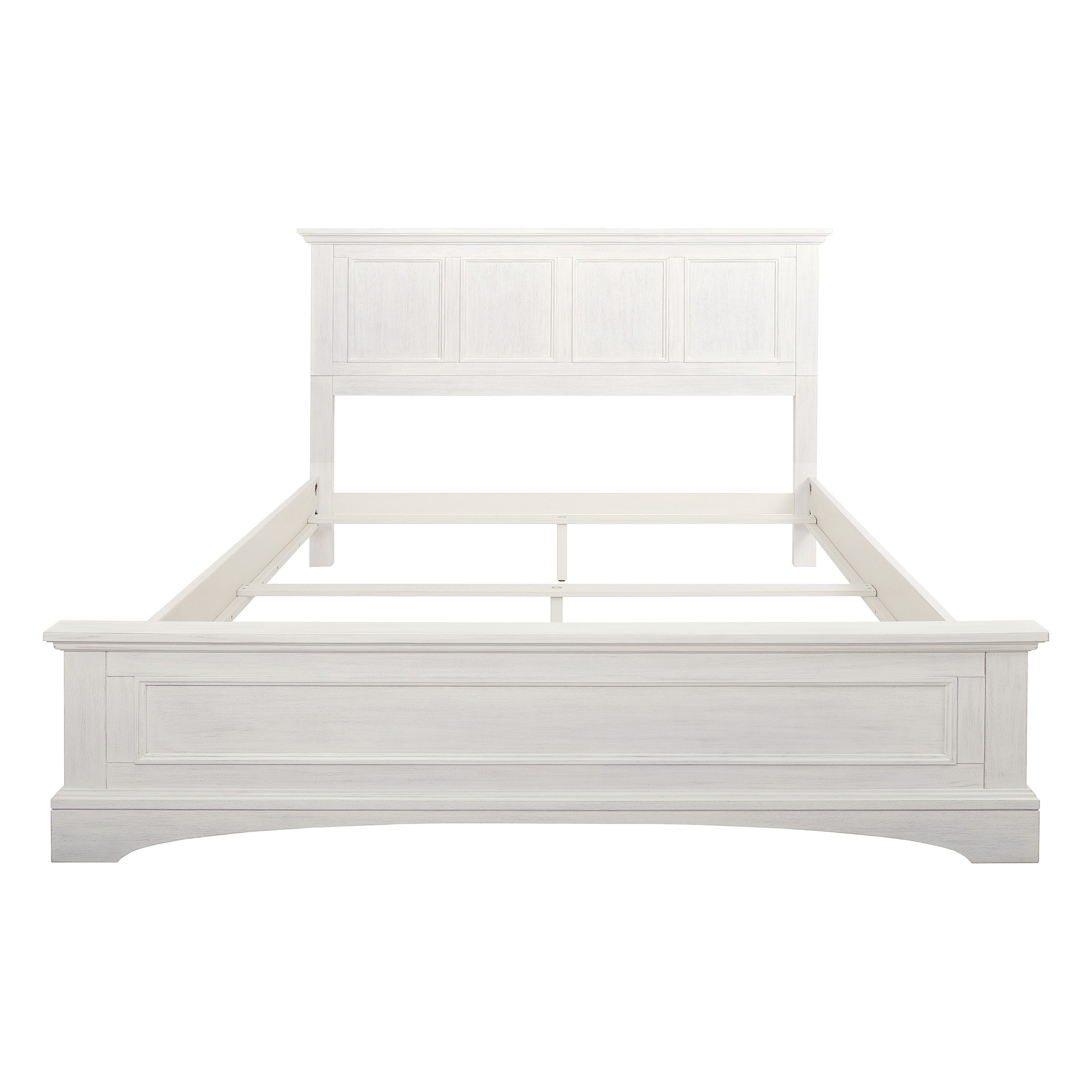 Farmhouse Basics Queen Bed Set - Rustic White