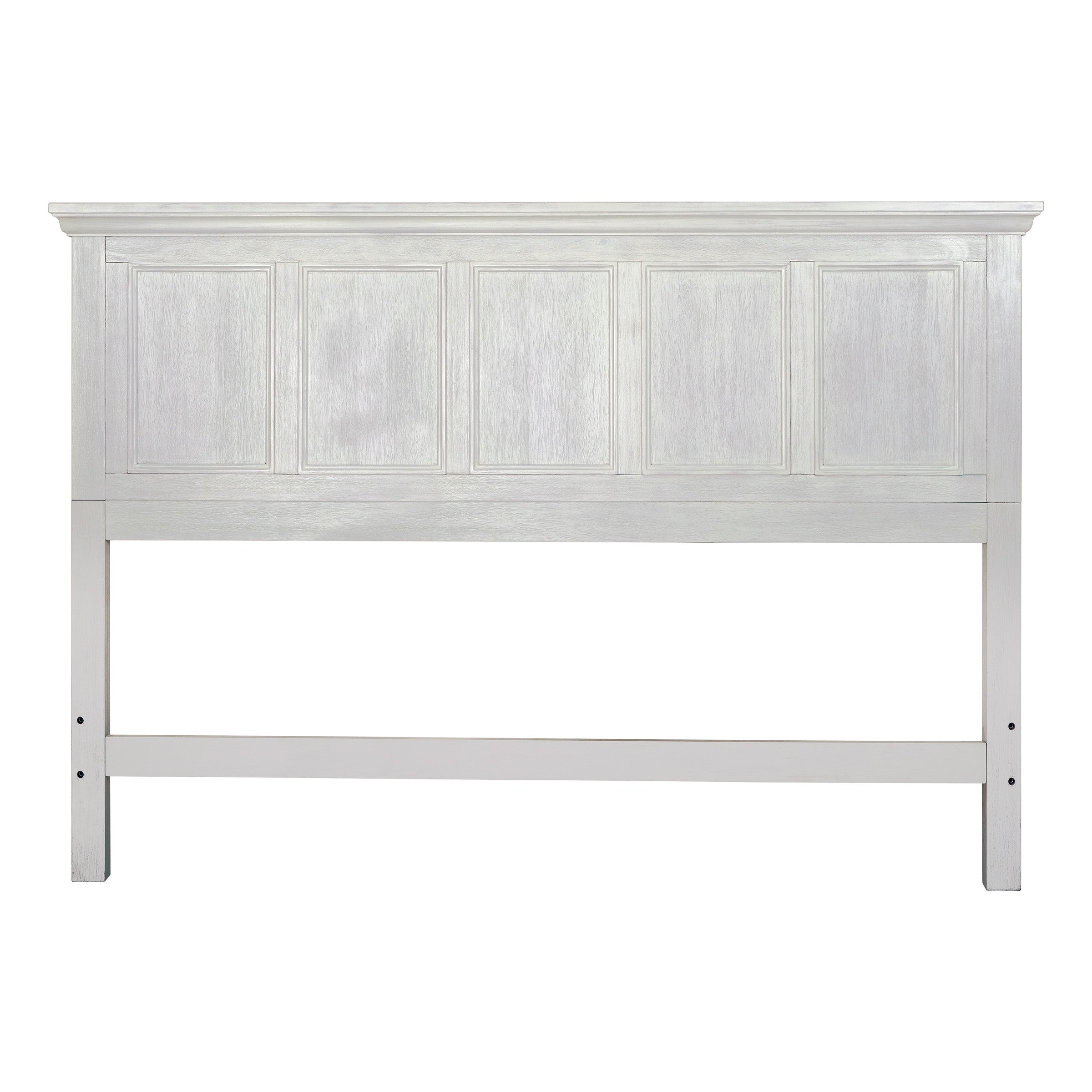 Farmhouse Basics King Bed Headboard - Rustic White