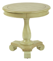 Avalon Round Accent table - Antique Celedon