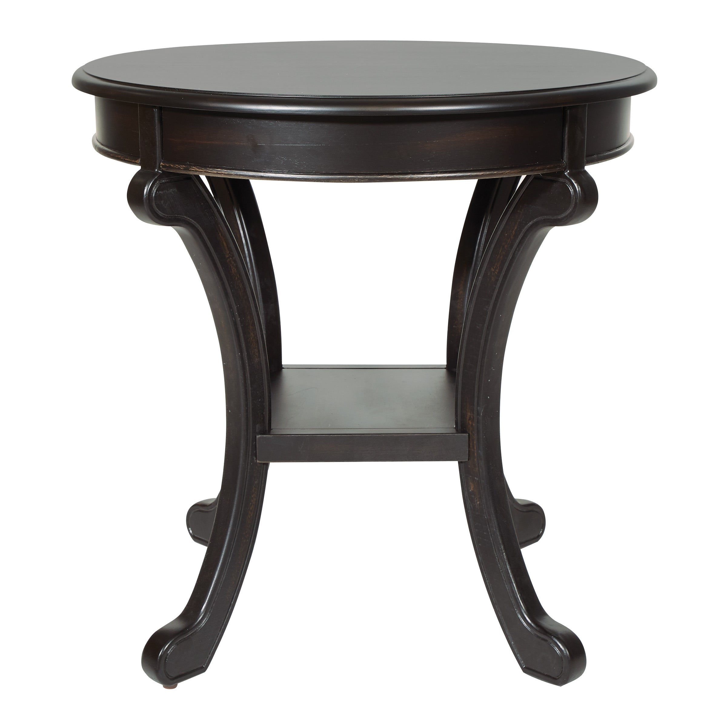 Vermont Accent Table - Antique Black