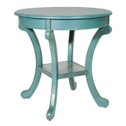 Vermont Accent Table - Antique Carribean Blue