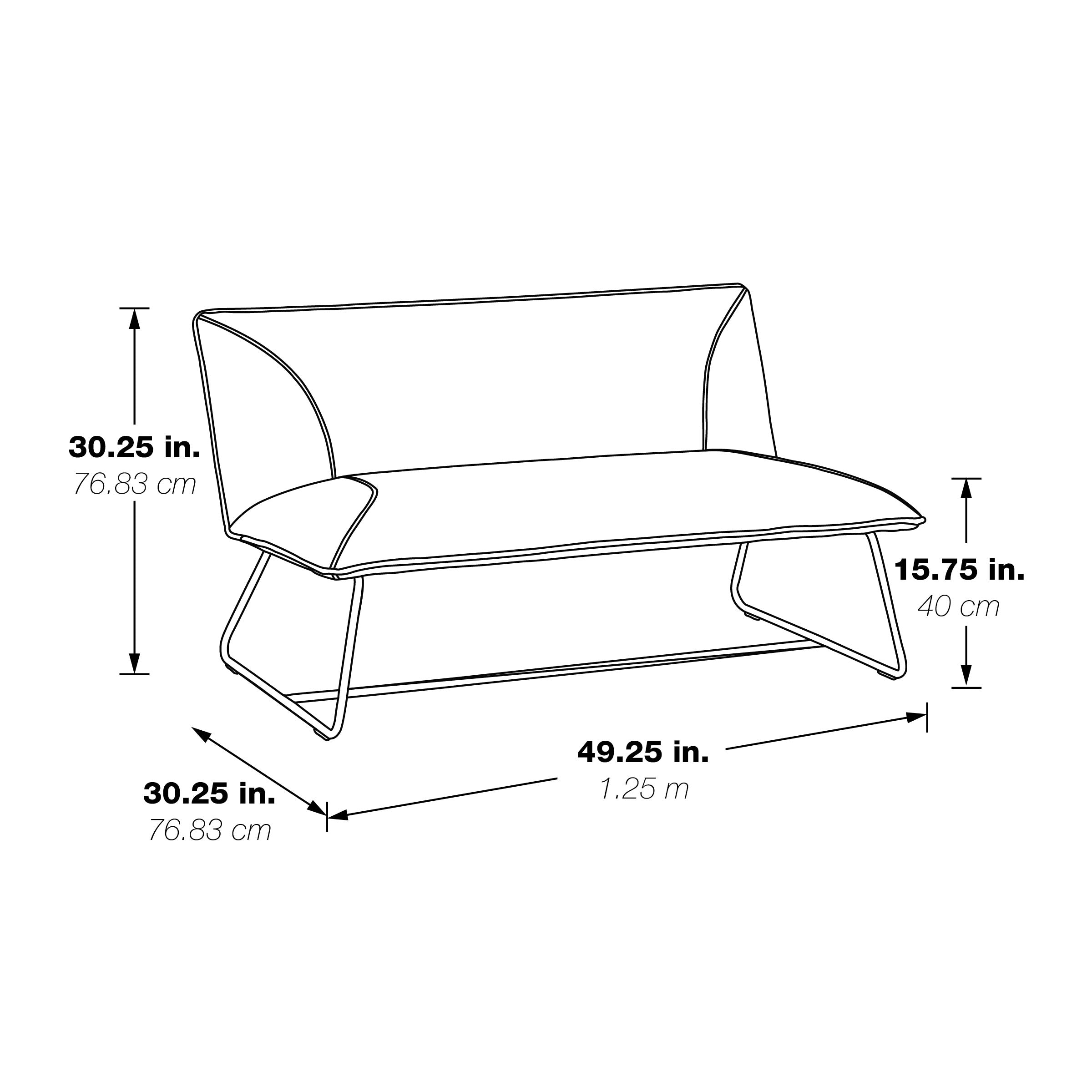 Brocton Loveseat - Sand