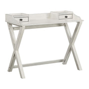 Barton Desk in White Wash finish  - White Wash