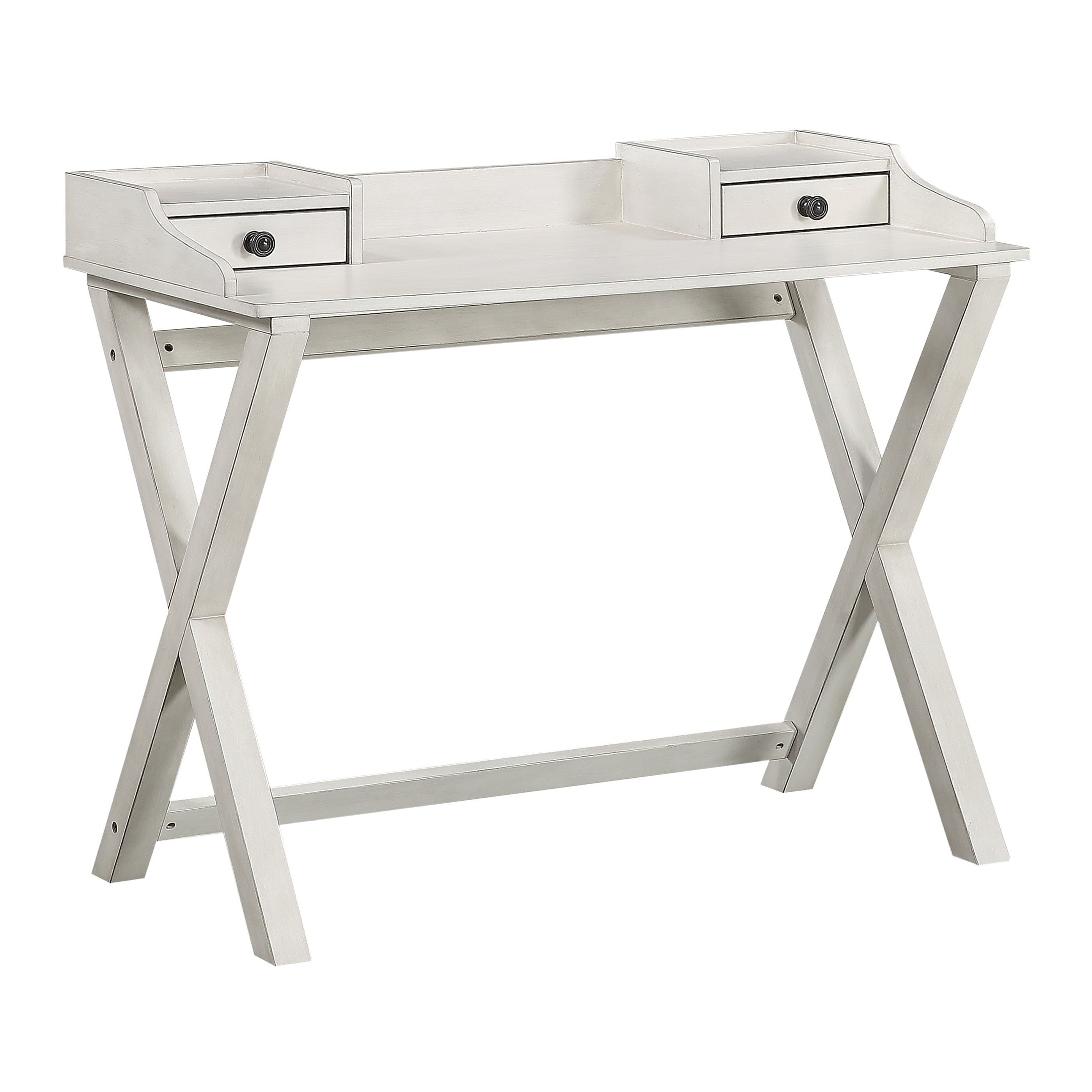 Barton Desk in White Wash finish  - White Wash