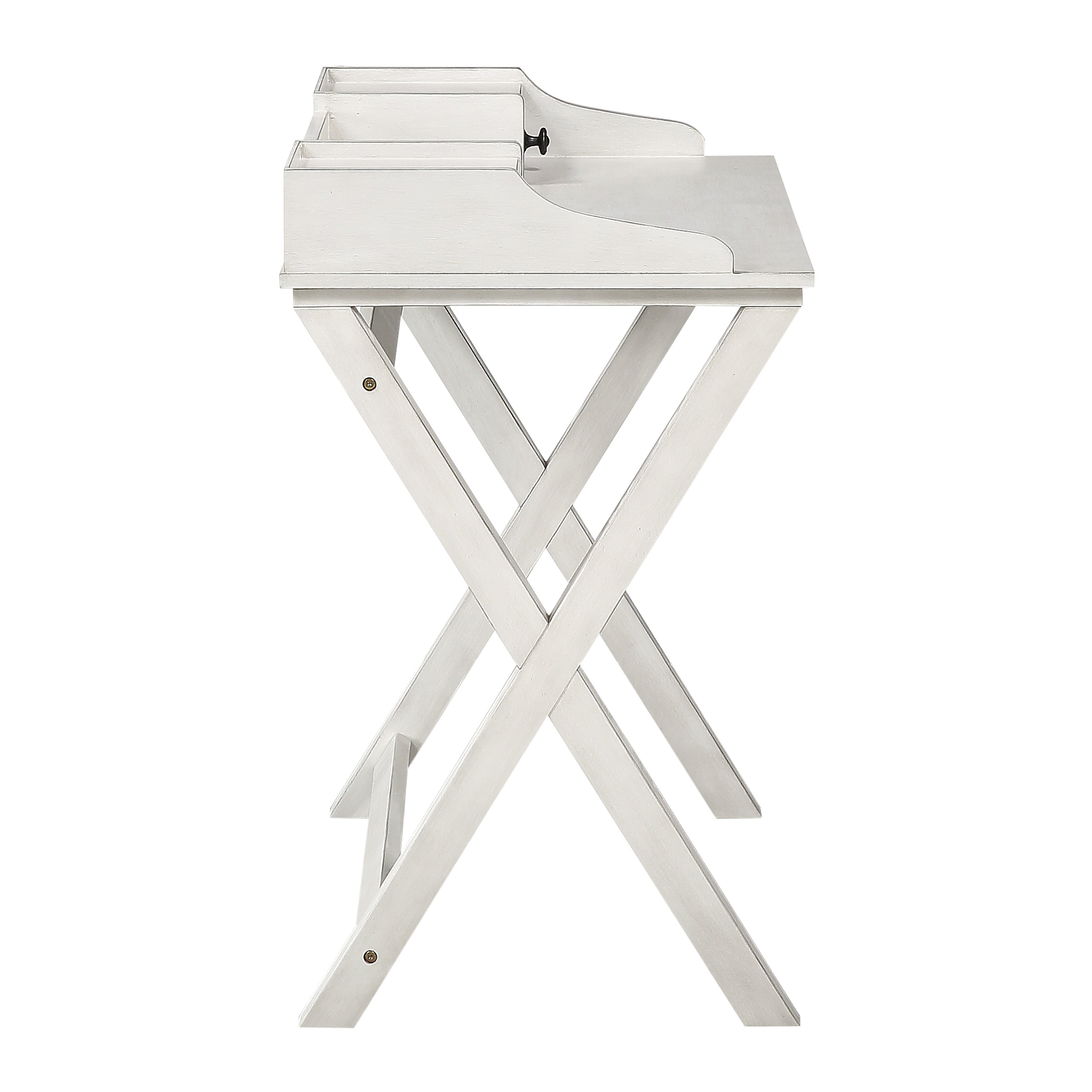 Barton Desk in White Wash finish  - White Wash