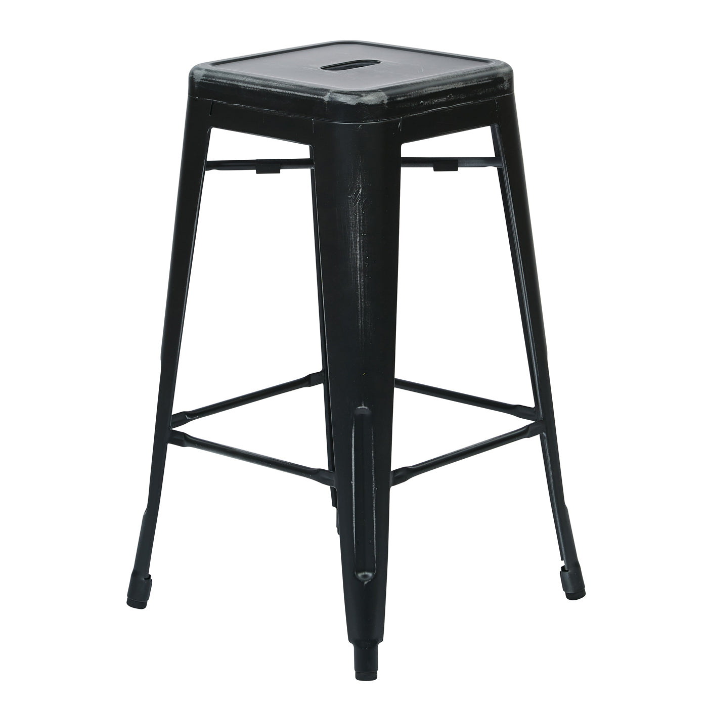 Bristow 26" Antique Metal Barstools - Antique Black