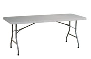 6' Resin Multi Purpose Table - Light Grey