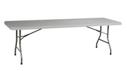 8' Resin Multi Purpose Table - Light Grey