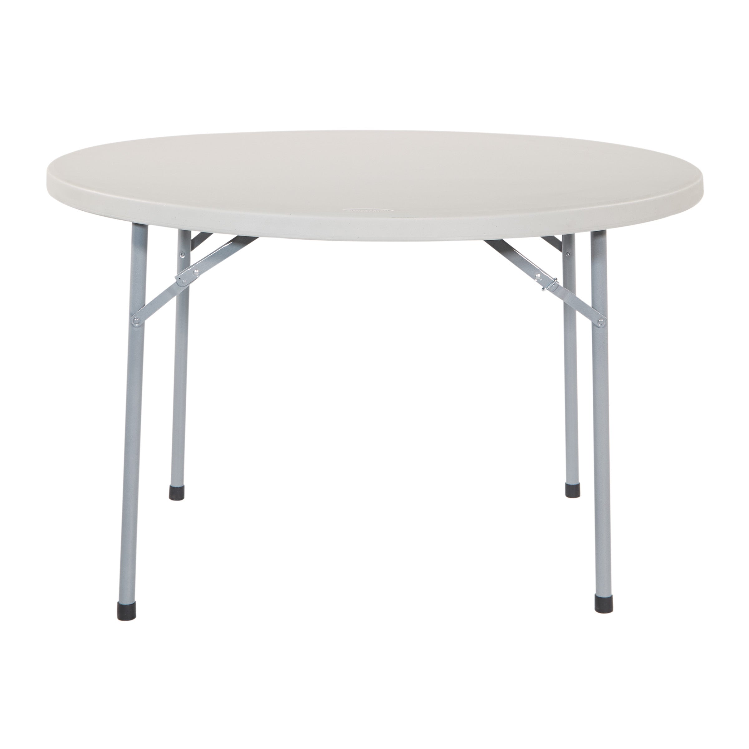 48" Round Resin Multi Purpose Table - Light Grey