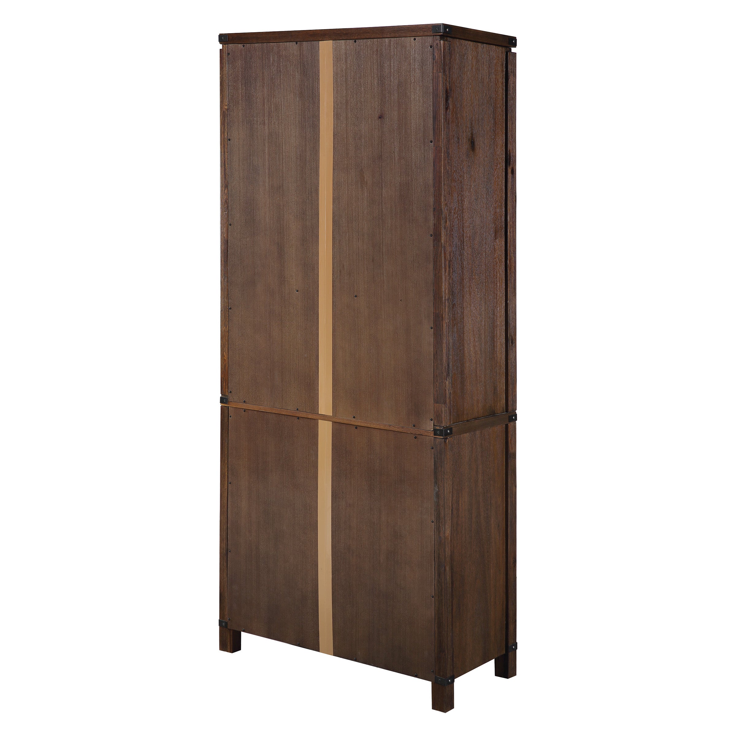 Baton Rouge 72" Bookcase - Brushed Walnut