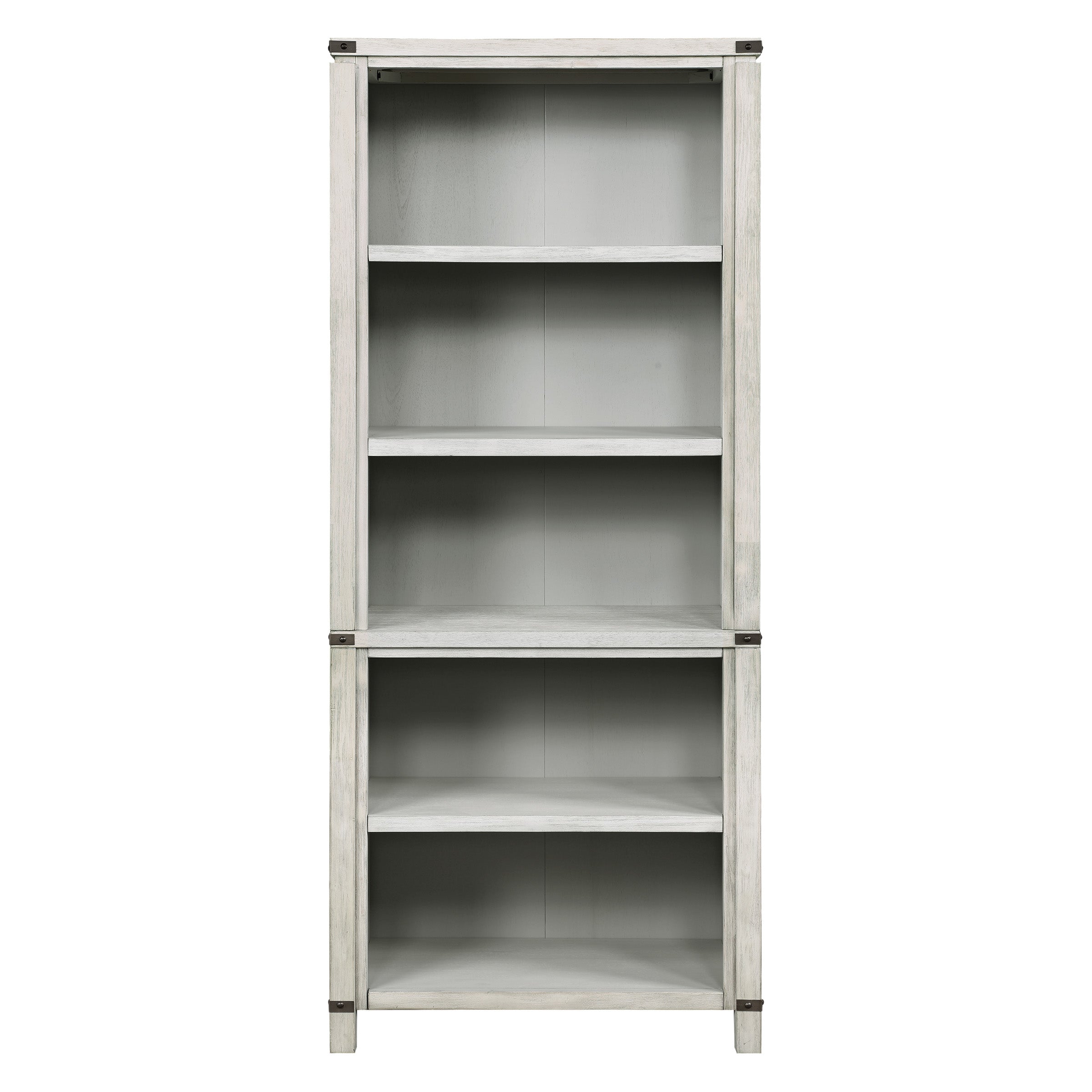 Baton Rouge 72" Bookcase - Champagne Oak