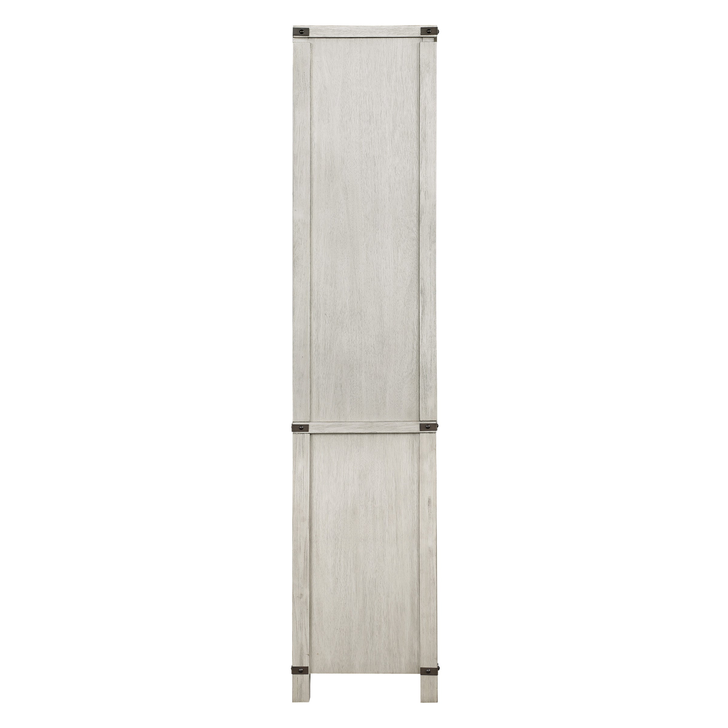 Baton Rouge 72" Bookcase - Champagne Oak