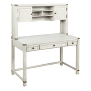 Baton Rouge Hutch and Desk - Champagne Oak