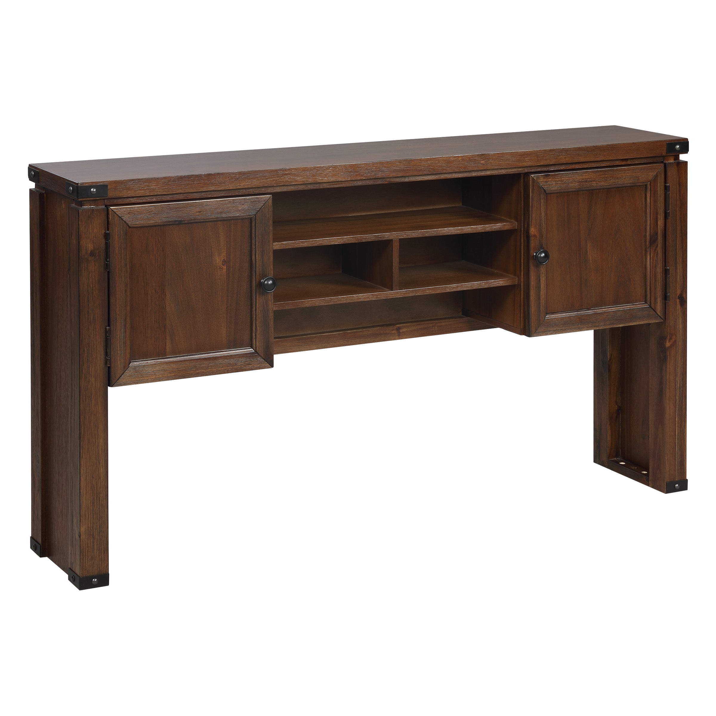 Baton Rouge Hutch - Brushed Walnut