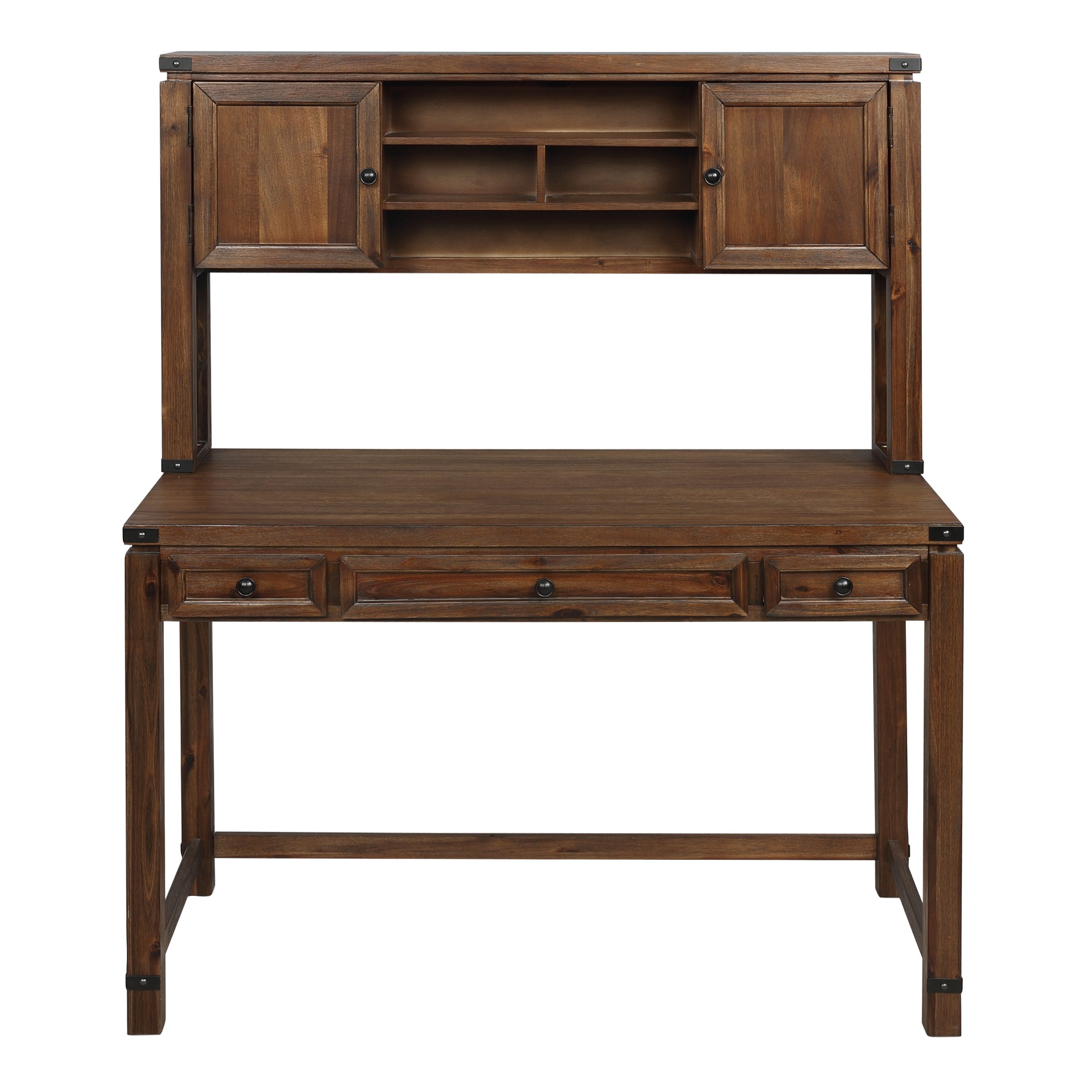 Baton Rouge Hutch - Brushed Walnut