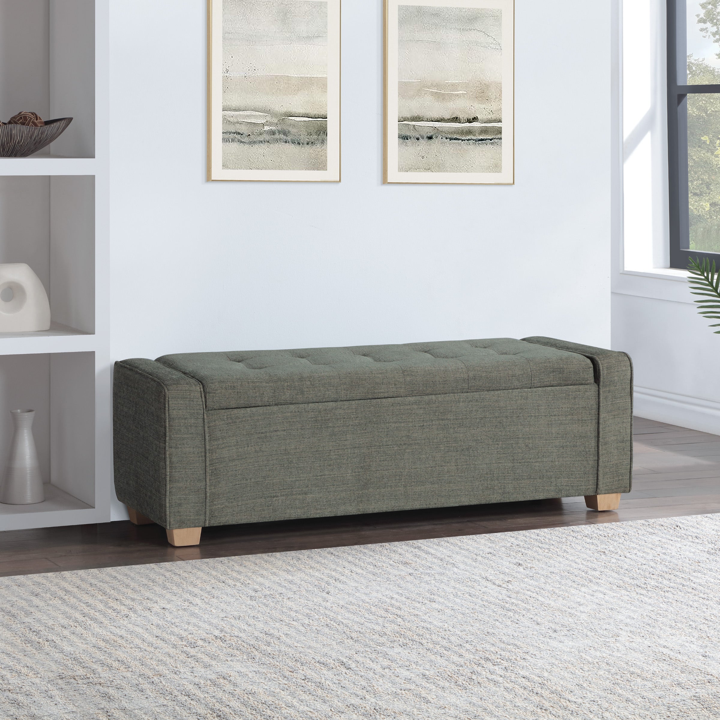 Bethwin Storage Bench - Spruce