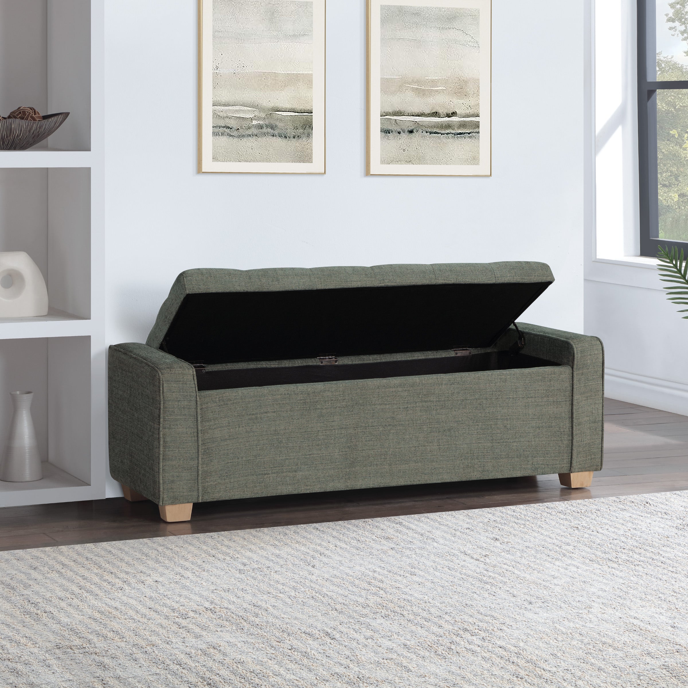 Bethwin Storage Bench - Spruce