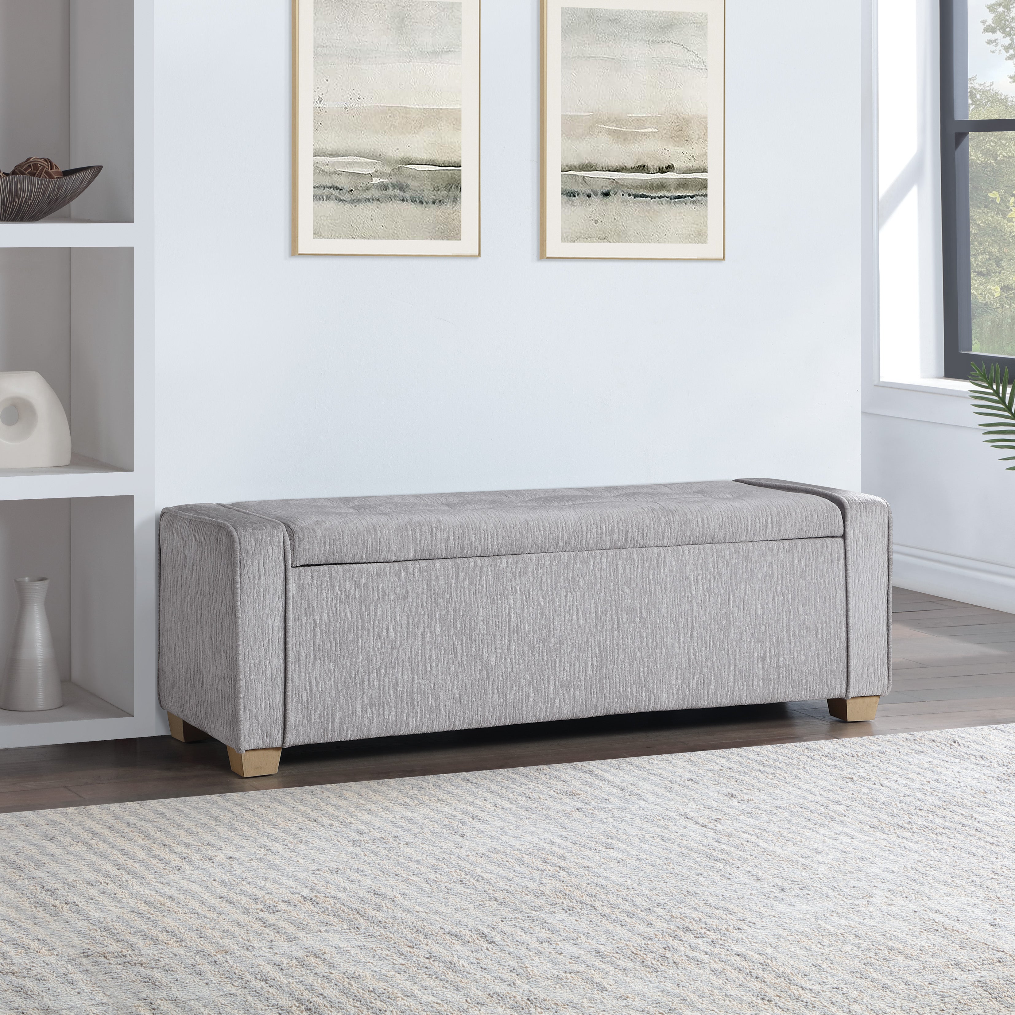 Bethwin Storage Bench - Sterling