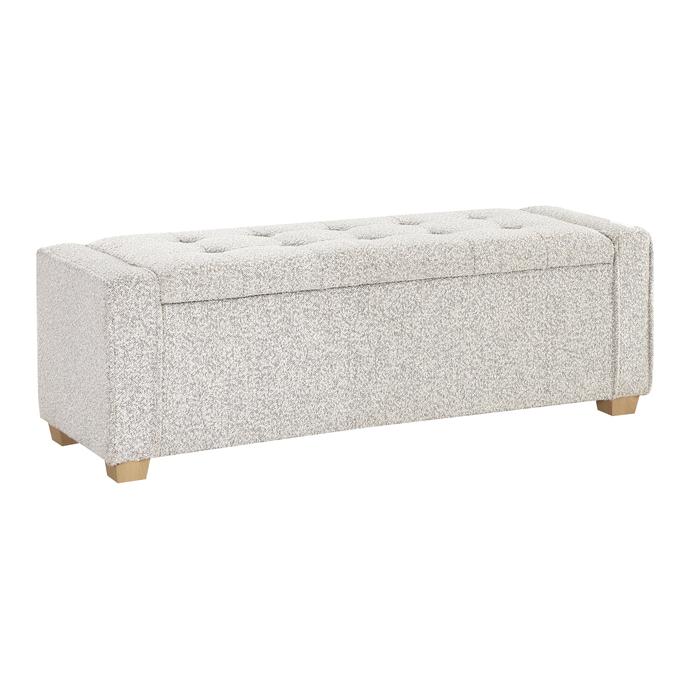 Bethwin Storage Bench - Salt and Pepper