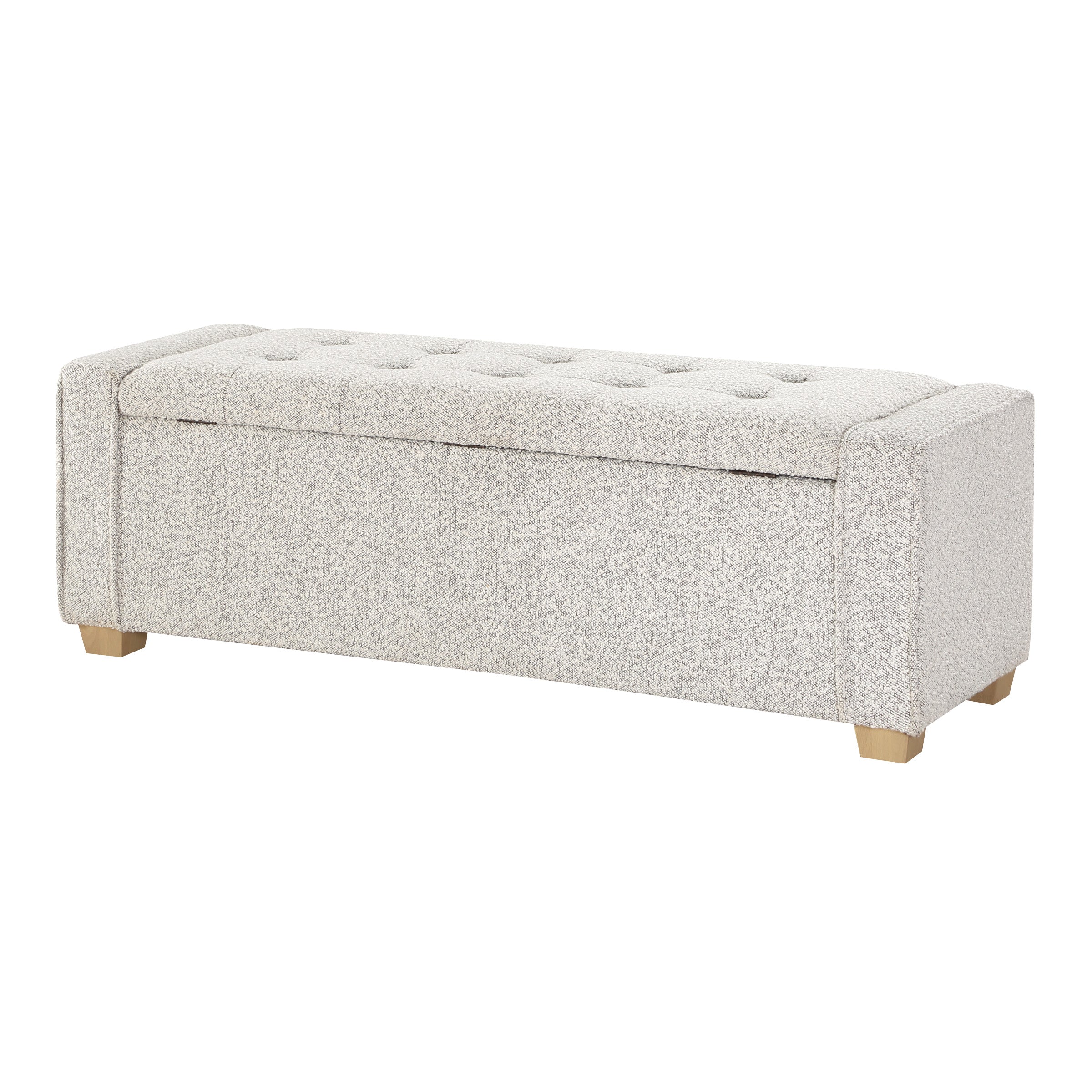 Bethwin Storage Bench - Salt and Pepper