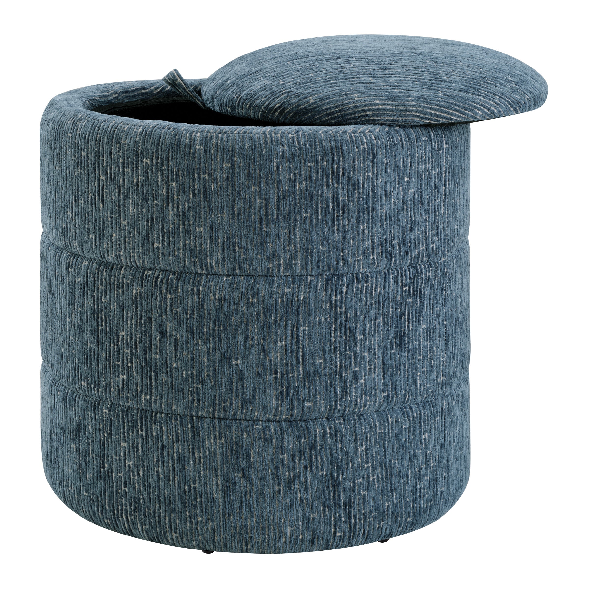 Bartley Storage Ottoman - Atlantic