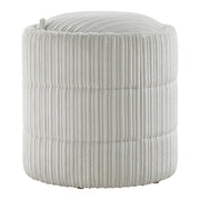 Bartley Storage Ottoman - Taupe Cord
