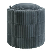 Bartley Storage Ottoman - Slate Cord