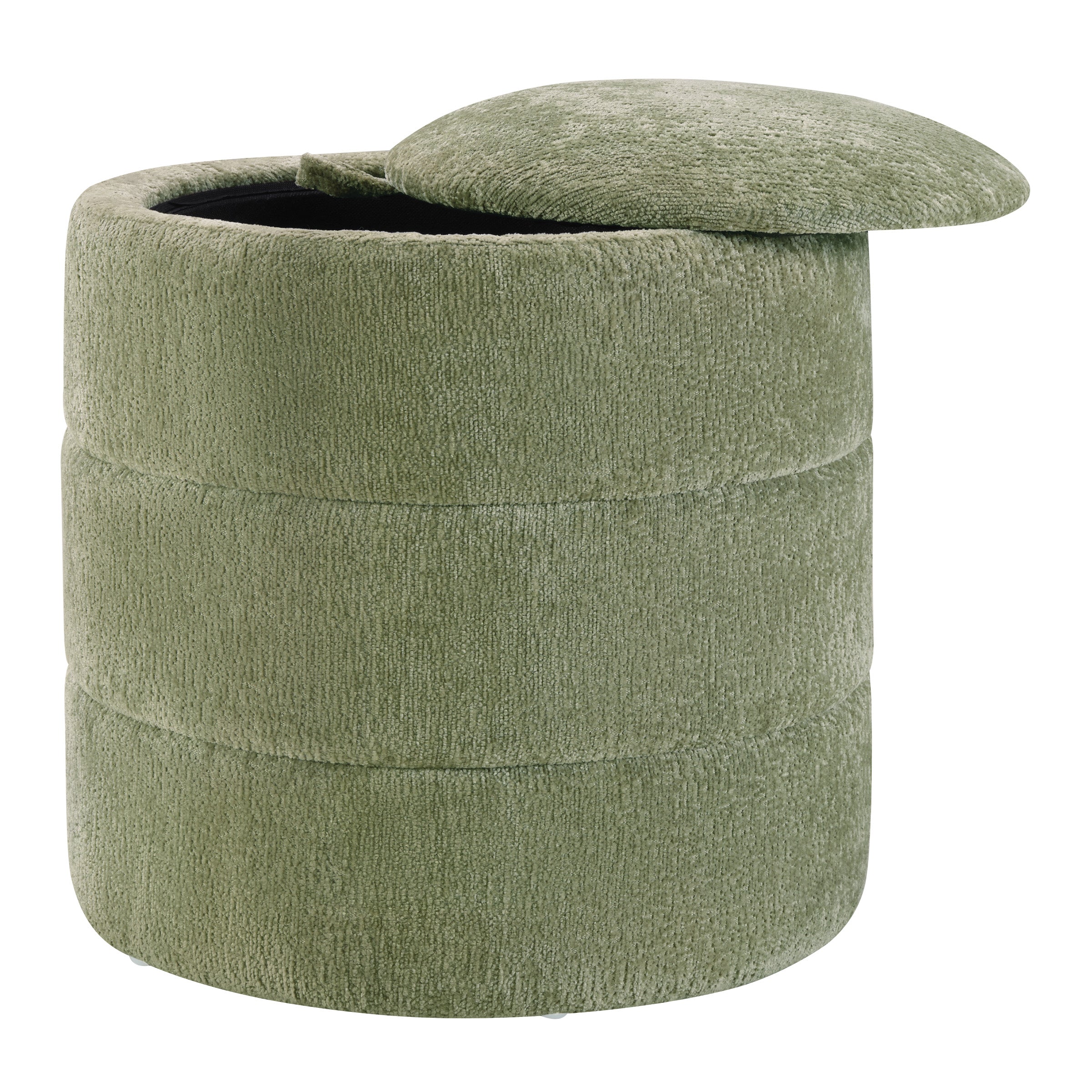 Bartley Storage Ottoman - Spring Green