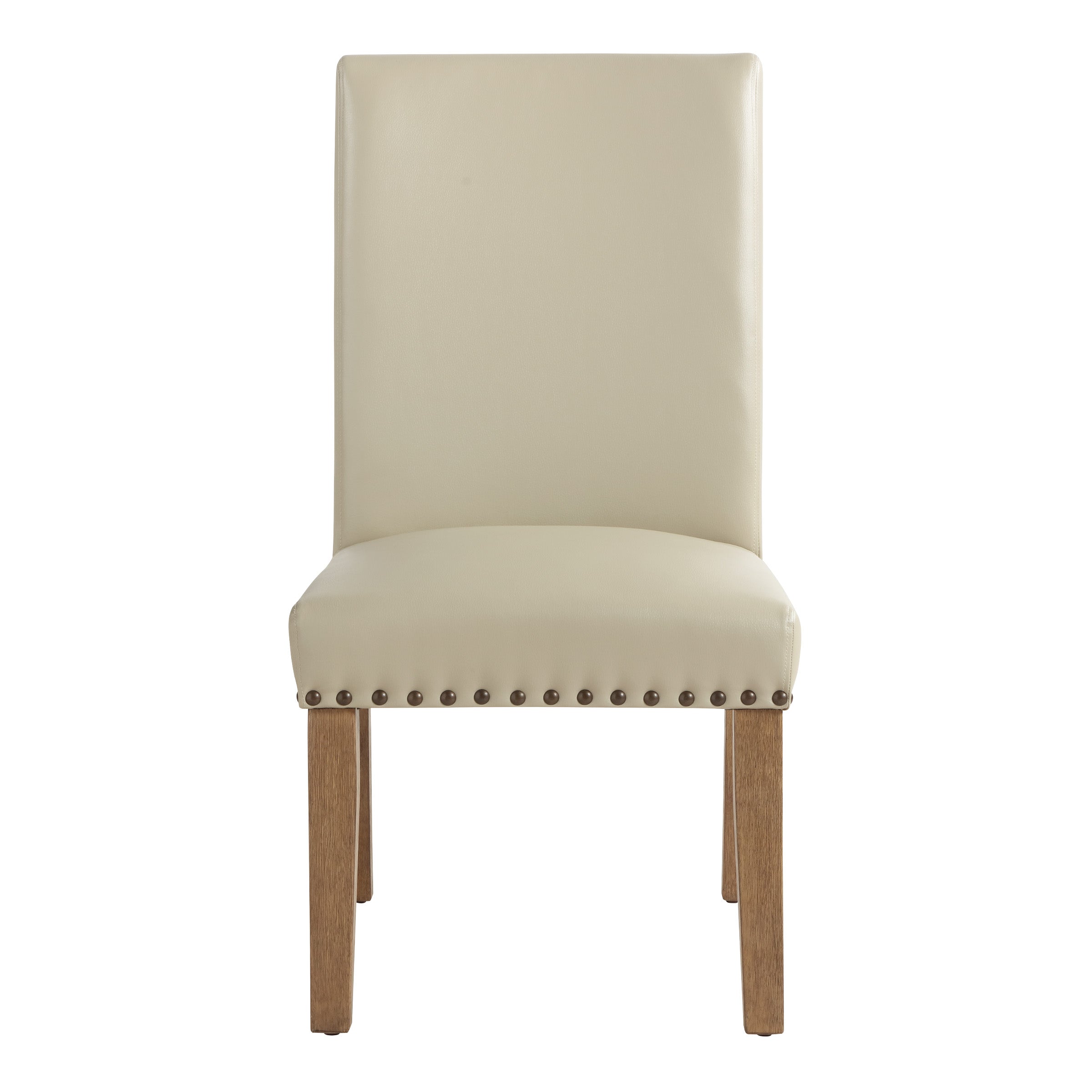 Bryden Dining Chair 2 Pack in Pigeon Fabric with Medium Oak Legs