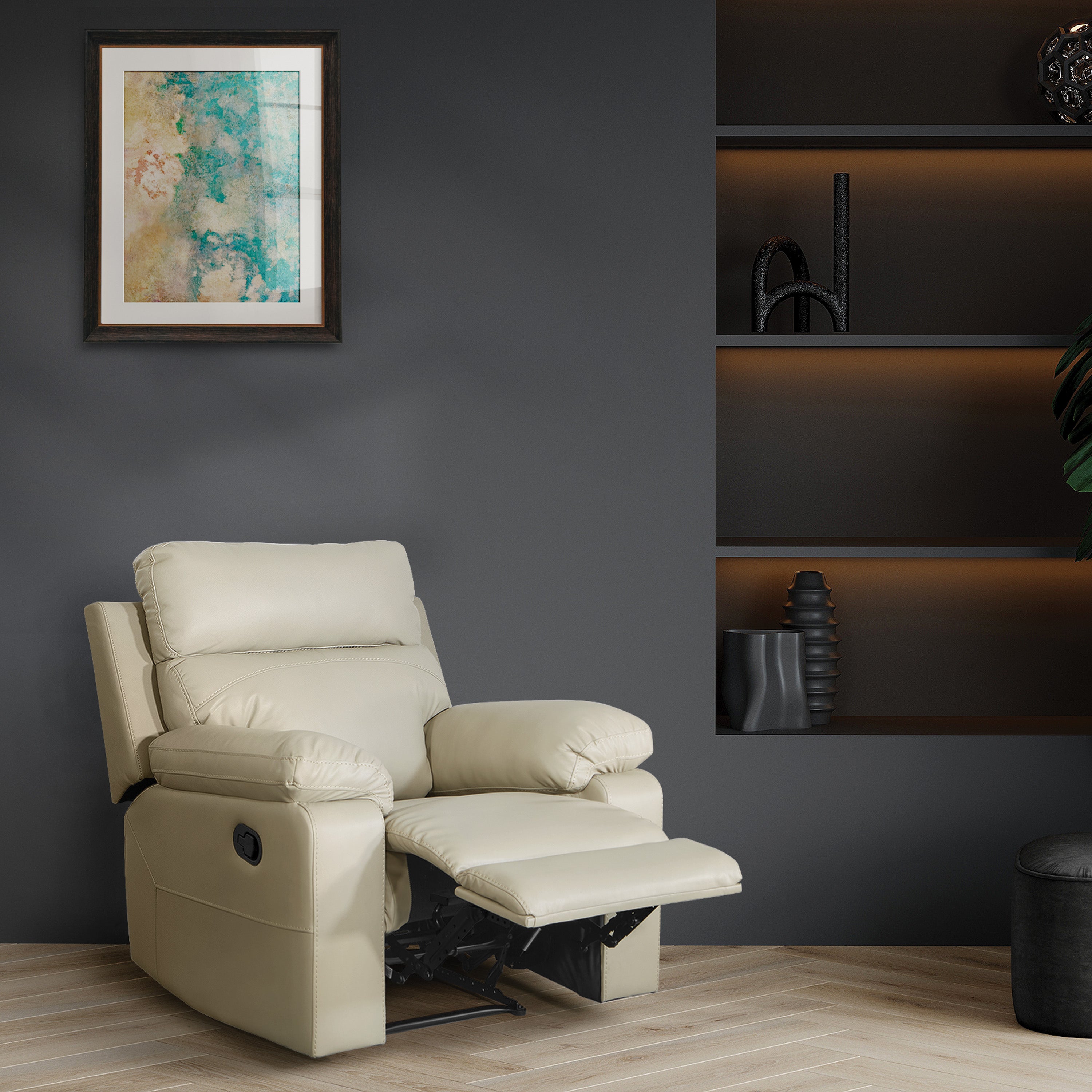 Bryson Recliner  - Taupe