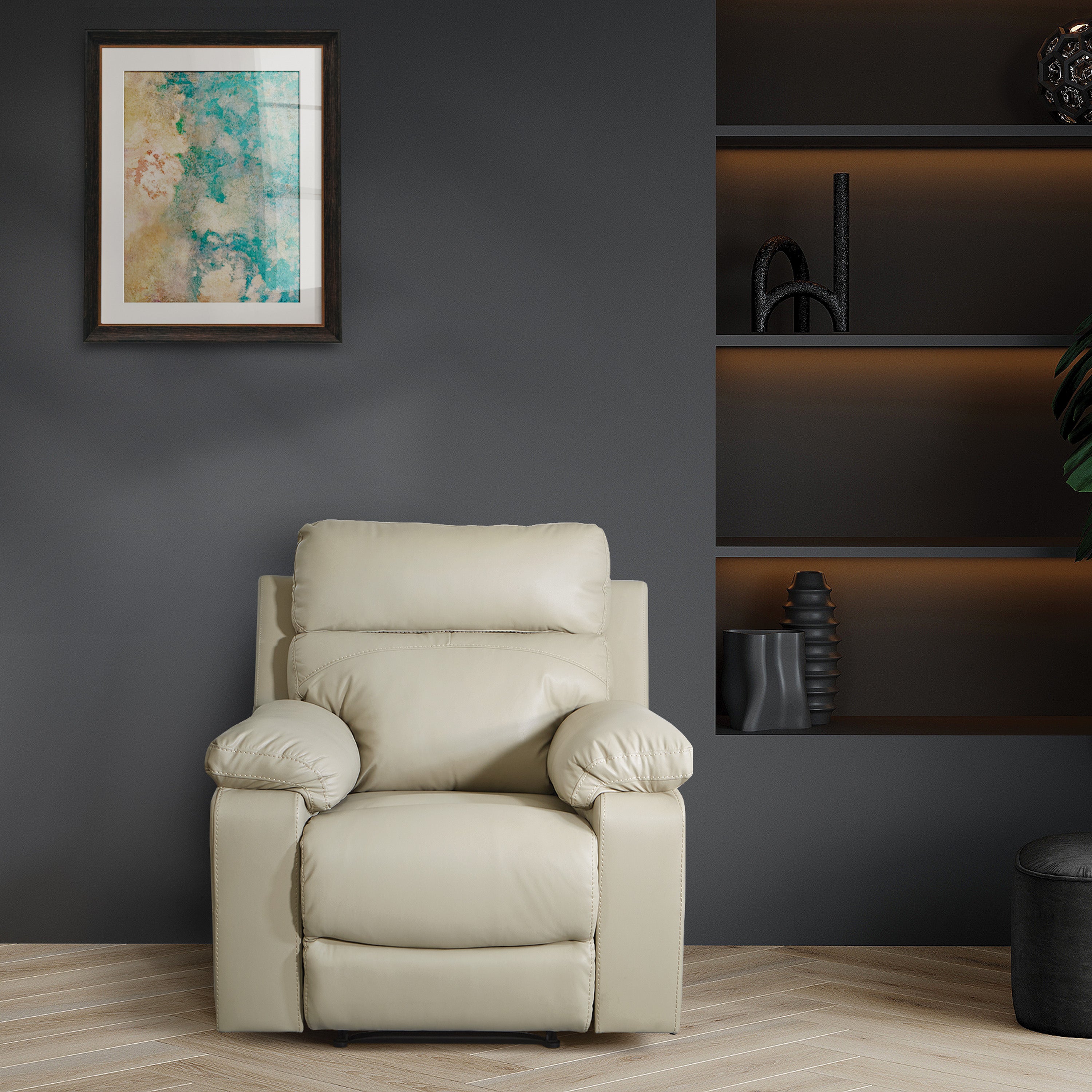 Bryson Recliner  - Taupe