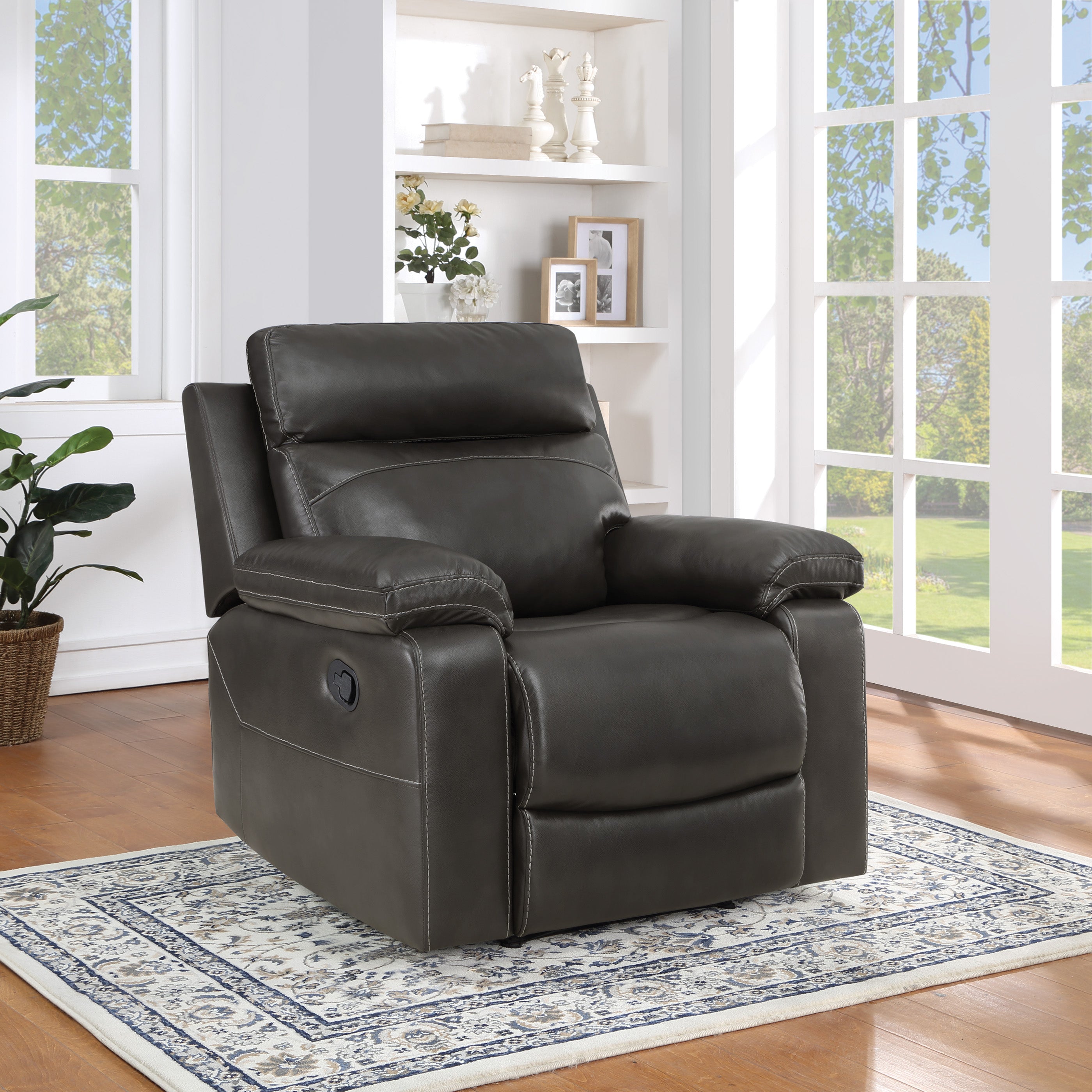 Bryson Recliner  - Charcoal