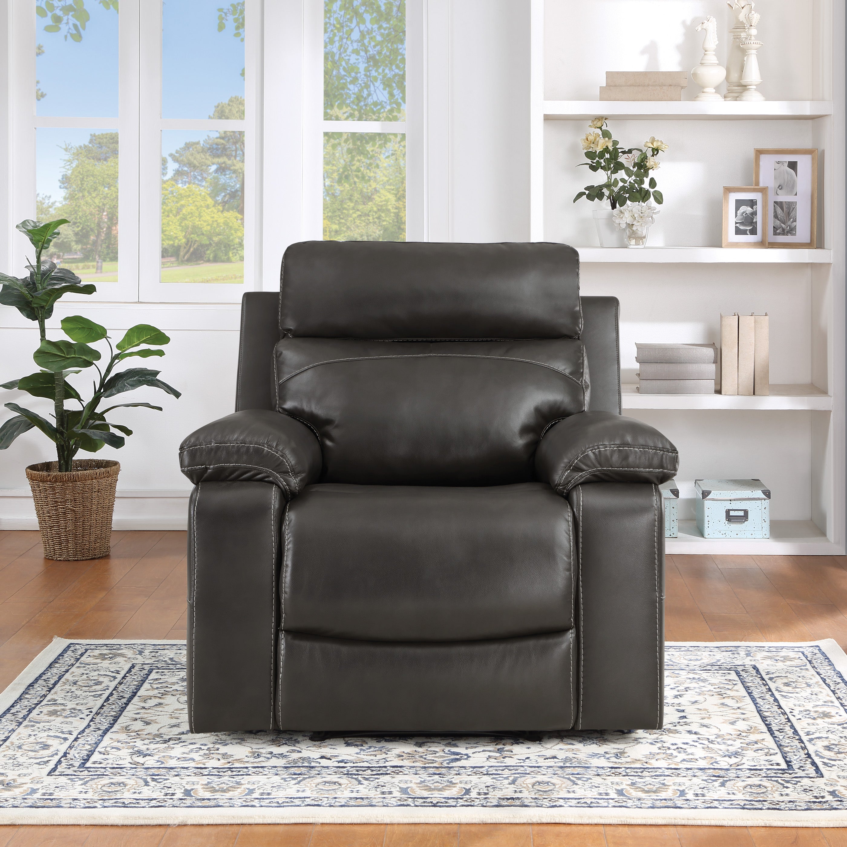 Bryson Recliner  - Charcoal