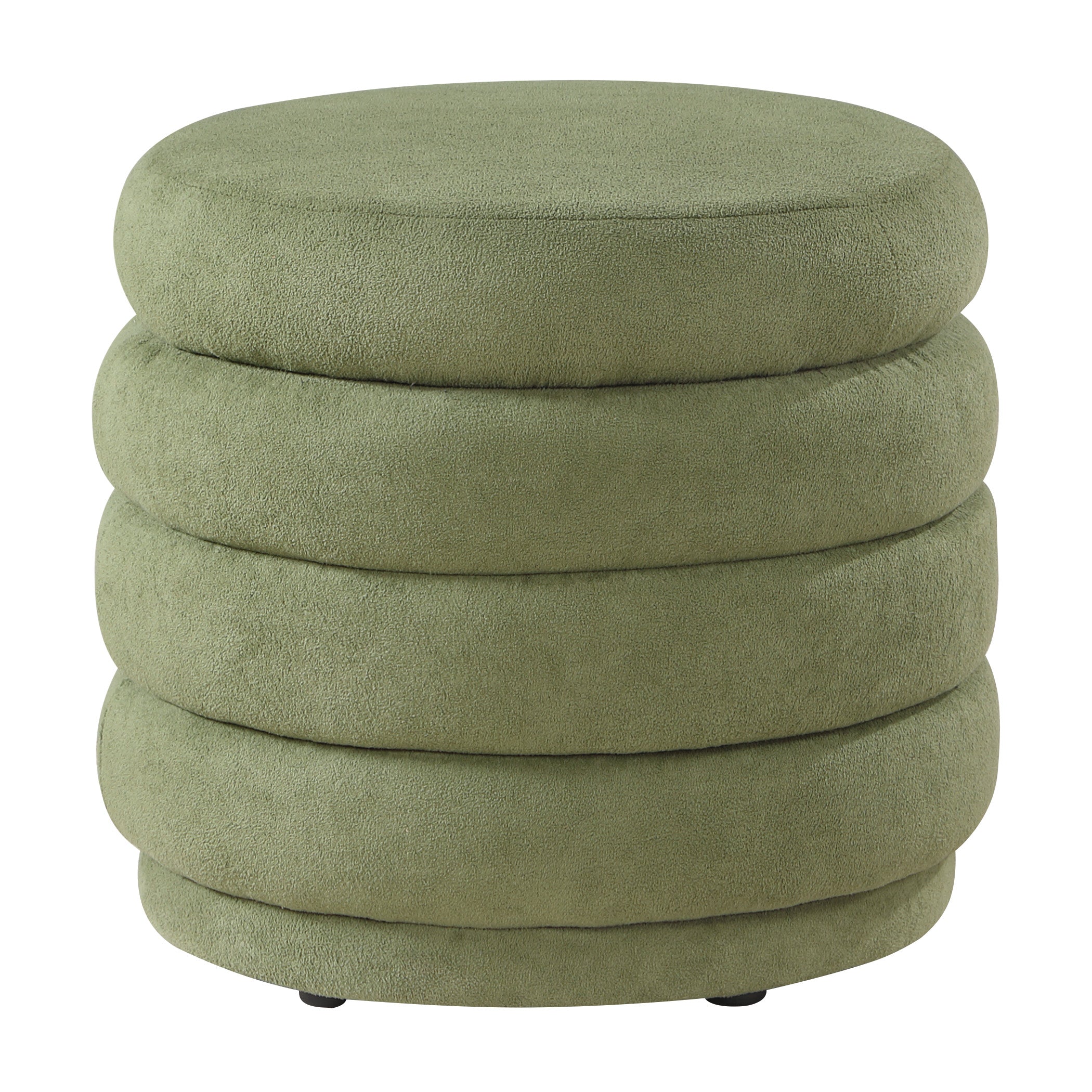 Cecil Storage Ottoman - Moss