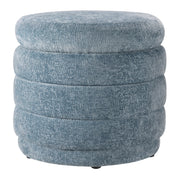 Cecil Storage Ottoman - Sky