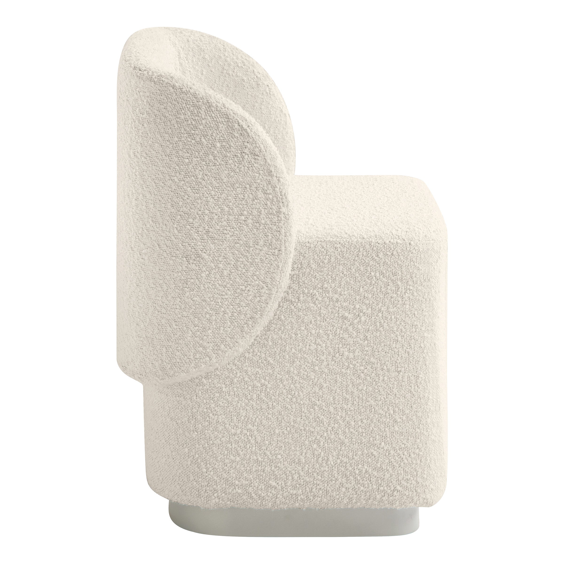 Cady Vanity Chair - Textured Cream