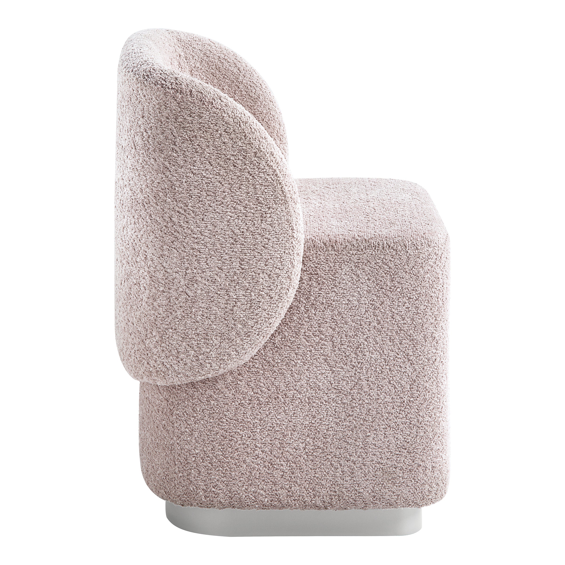 Cady Vanity Chair - Dusty Rose