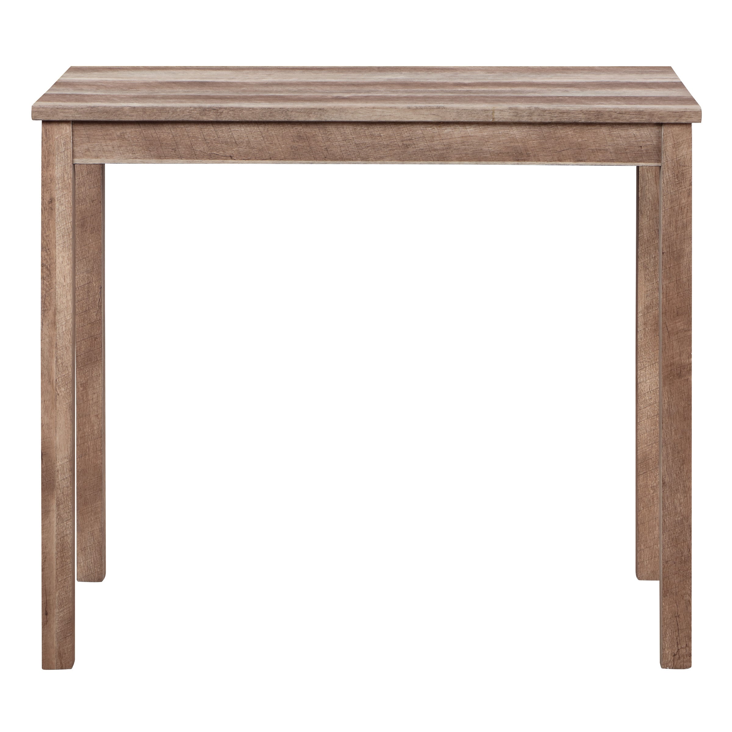 Celina 3-Piece Counter Height Set - Natural Wood/Lt Brown