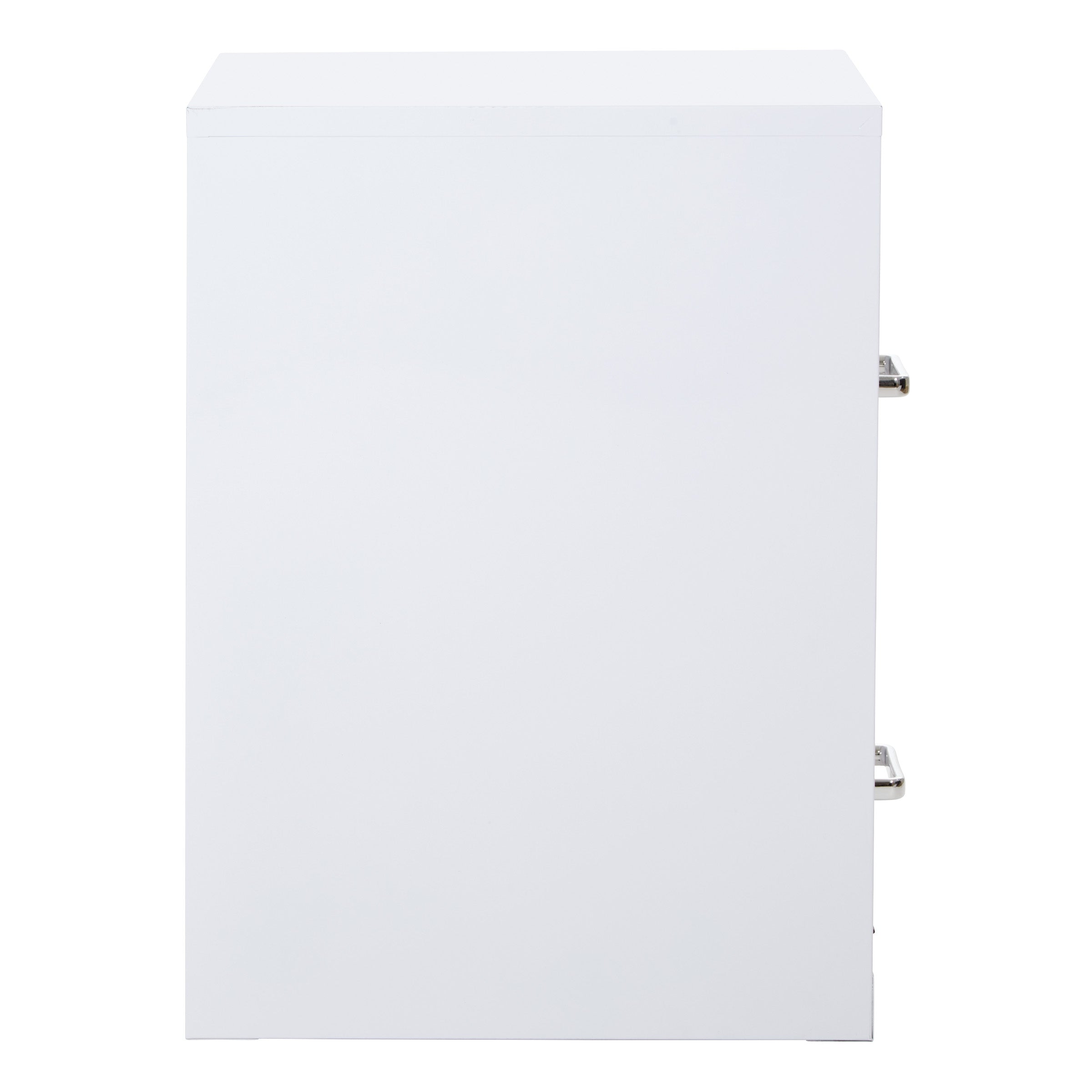Metal File Cabinet - White